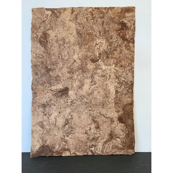 Handcrafted Amate Bark Paper Art With Pajarito Del Monte Design 11.5"x7.5" Appro - Picture 2 of 4